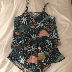 Dinosaur Two Piece PJ Set